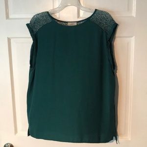 Loft green blouse